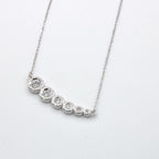 Collana - 18 carati Oro bianco - 1.20 ct. tw. Diamante Naturali