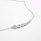 Collana - 18 carati Oro bianco - 1.20 ct. tw. Diamante Naturali