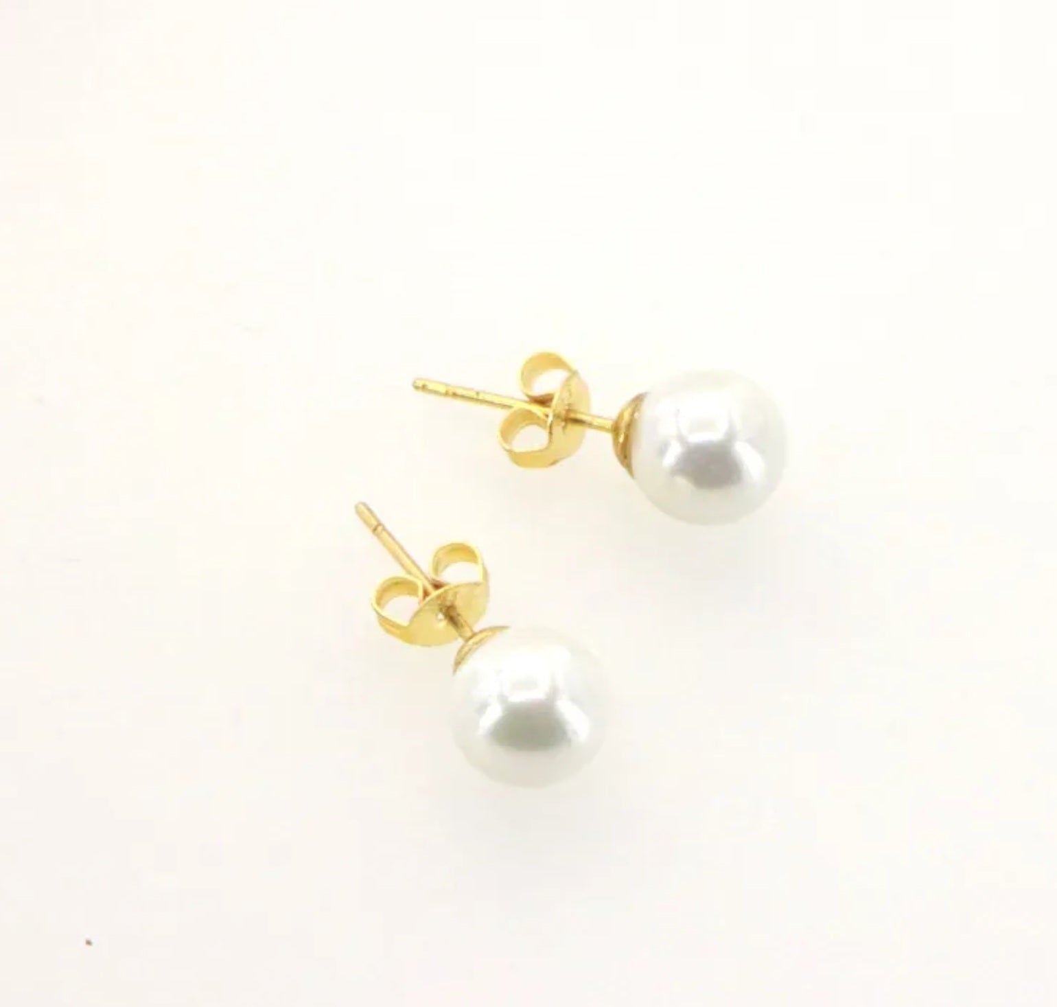 set completo di perla naturale australiana bianca collana bracciale e orecchino