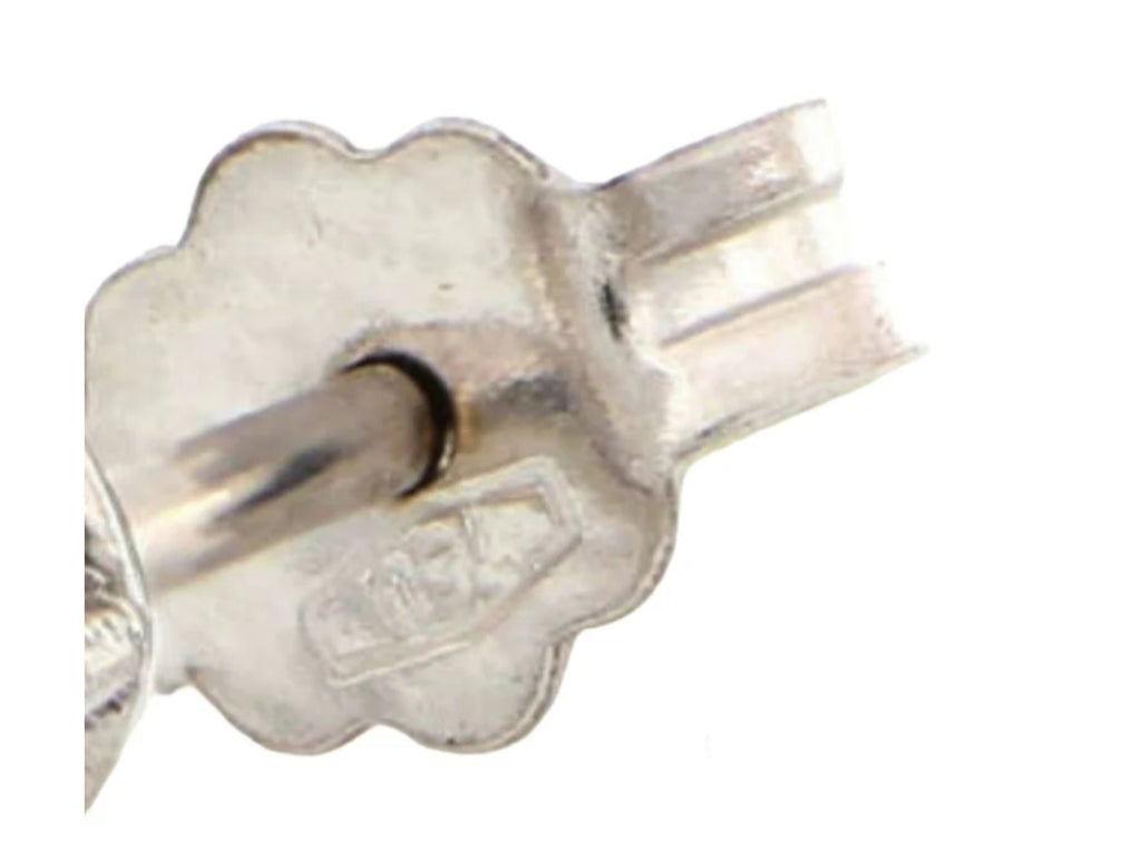 orecchini punto luce a 6 griff certificato HRD con 2 diamanti naturali 0,42 ct