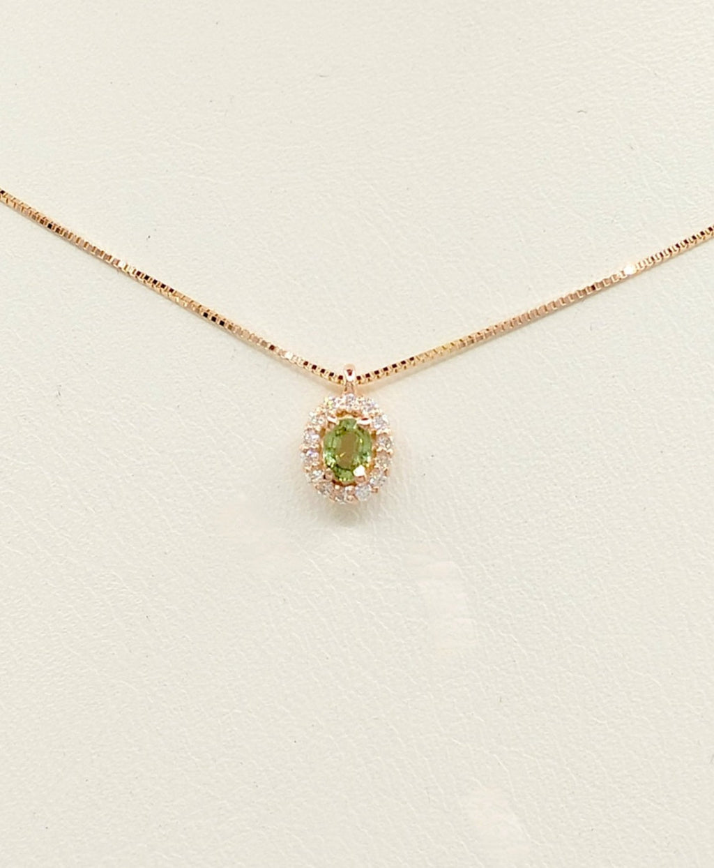 Collana con ciondolo - 18 carati Oro bianco - 1.44ct. tw. Diamante (Naturale)