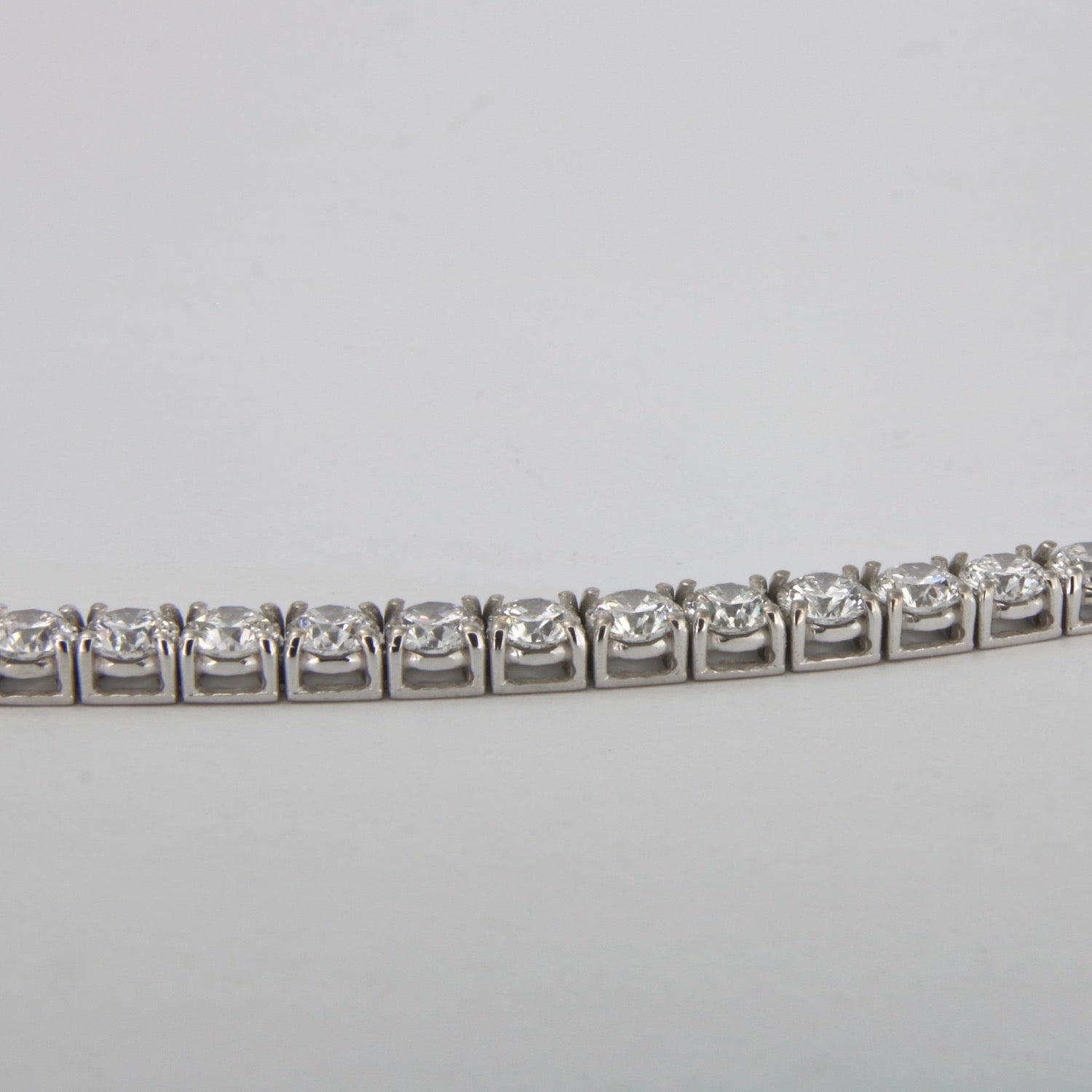 Bracciale tennis certificato HRD diamanti naturali 1,06 ct F VS1