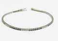Bracciale tennis in oro bianco e diamanti naturali 5.00ct