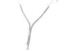 Collana Tennis - 18 carati Oro bianco - 3.09ct. tw. Diamante Naturale