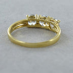 Anello Trilogy -0.90ct Diamanti Naturali