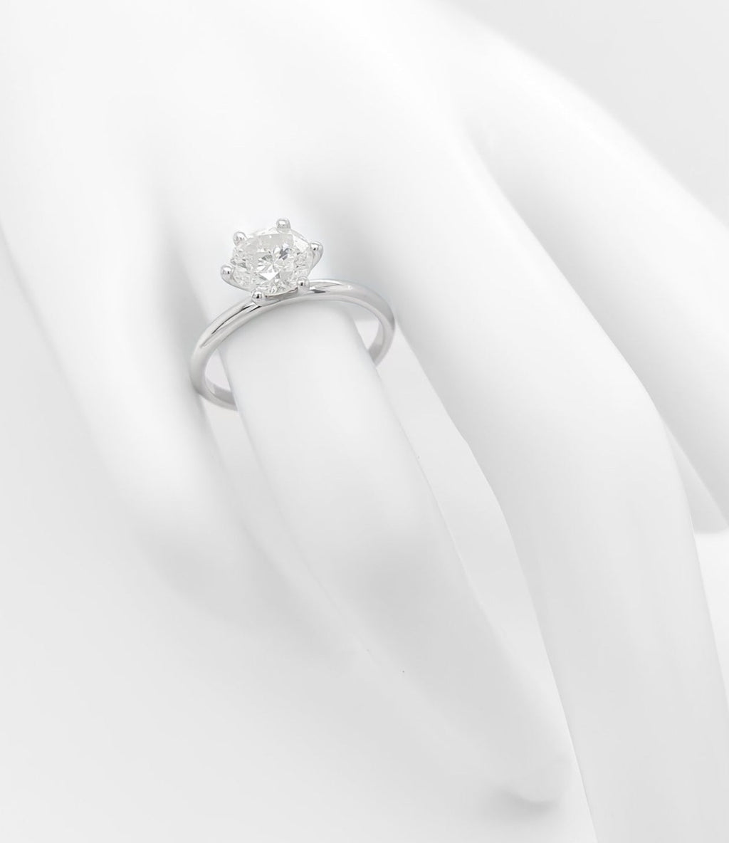 Anello - 18k giallo - 0.48ct. tw. Diamante ( Naturale)- Certificato IGI