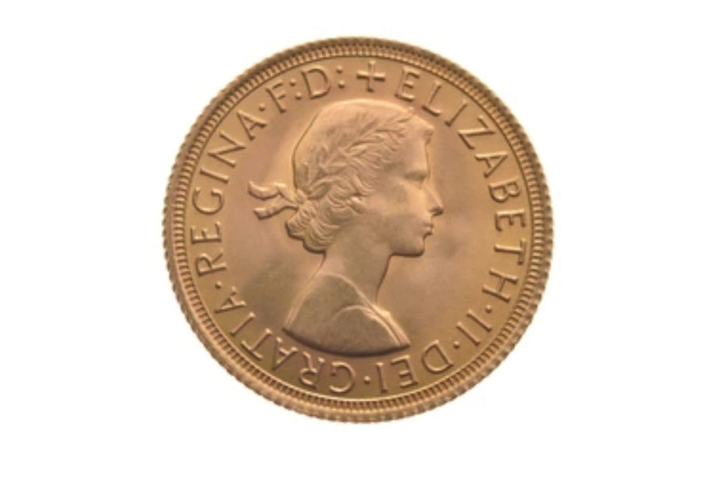 Sterlina oro 22kt Elisabetta II