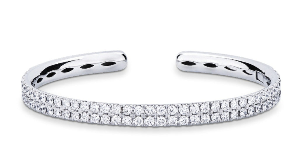 Bracciale in oro 18k e diamanti naturali 3.67ct