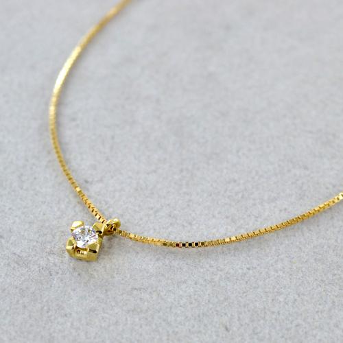 ciondolo  punto luce quadrato in oro bianco 18k e diamanti naturale  0,10 ct