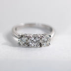 Anello Trilogy -1.35ct Diamanti Naturali