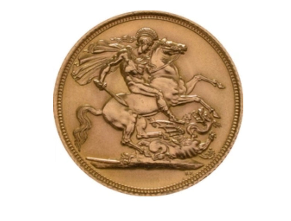 Sterlina oro 22kt Elisabetta II