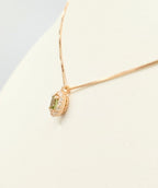 Collana con ciondolo - 18 carati Oro bianco - 1.44ct. tw. Diamante (Naturale)