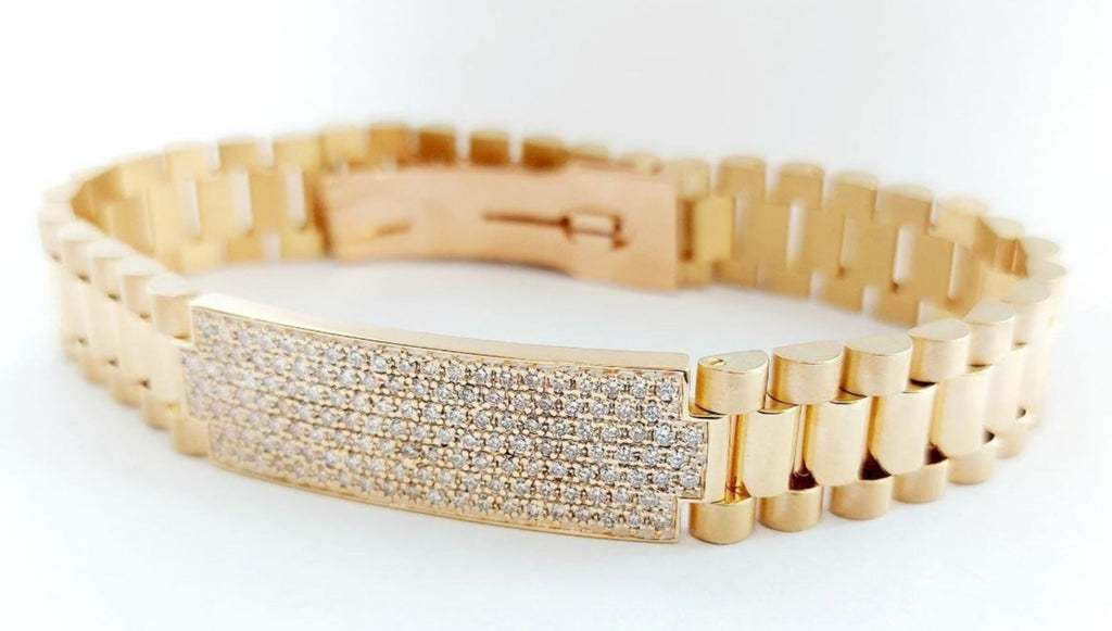 Bracciale - 18 carati Oro giallo - 2.45ct. tw. Diamante (Naturale)