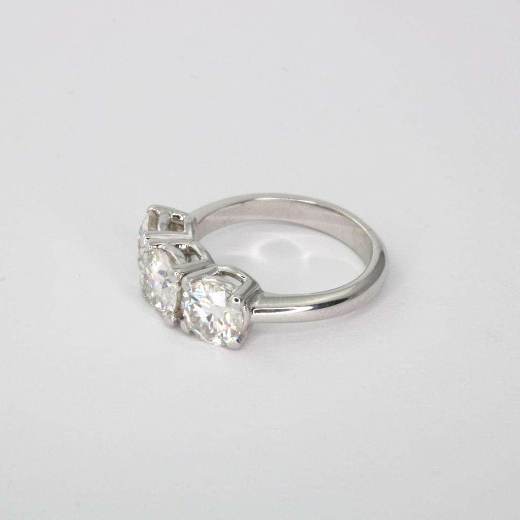 Anello Trilogy -2.40 ct Diamanti Naturali