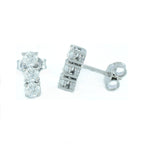 Orecchini “Trilogy” con 0.60ct Diamanti Naturali
