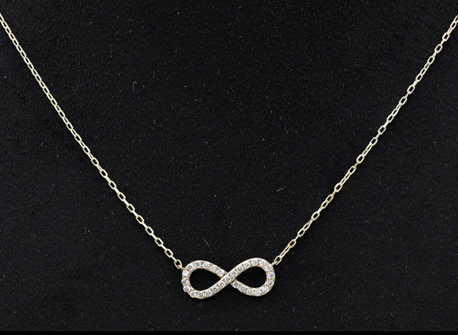 Collana con ciondolo - 18k giallo - 0.21ct. tw. Diamante (Naturale)