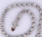 Bracciale - 18 carati Oro bianco - 5.25ct. tw. Diamante (Naturale