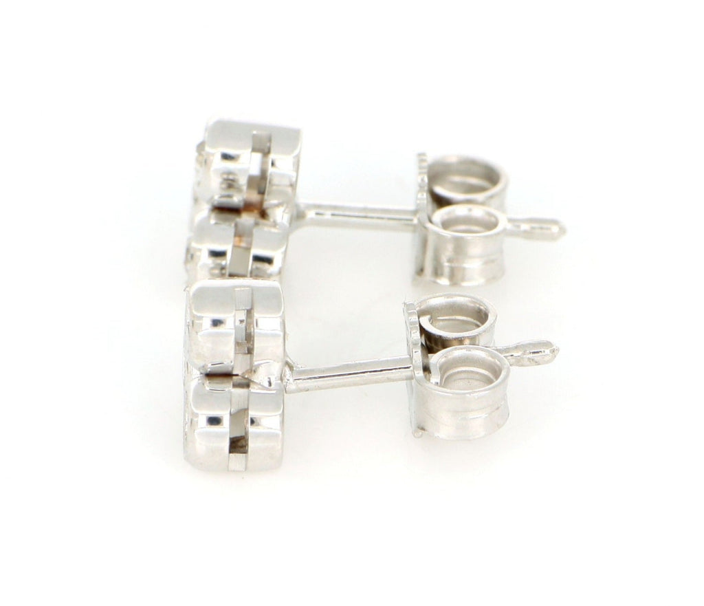 Orecchini Trilogy  - 18 carati Oro bianco 0.60ct Diamante (Naturale) - Diamante