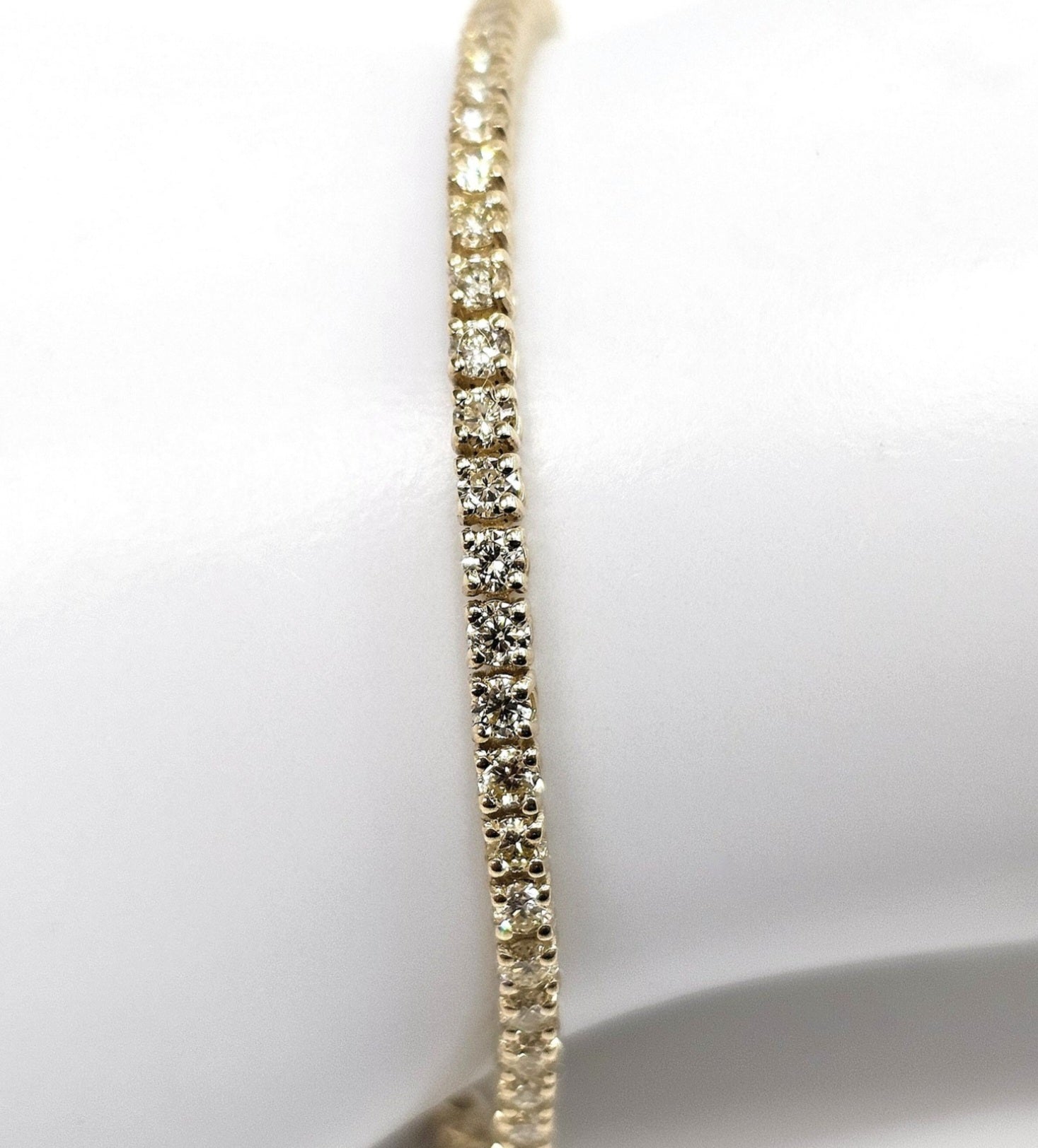 Bracciale - 18 carati Oro giallo - 3.00ct. tw. Diamante (Naturale) - Diamante