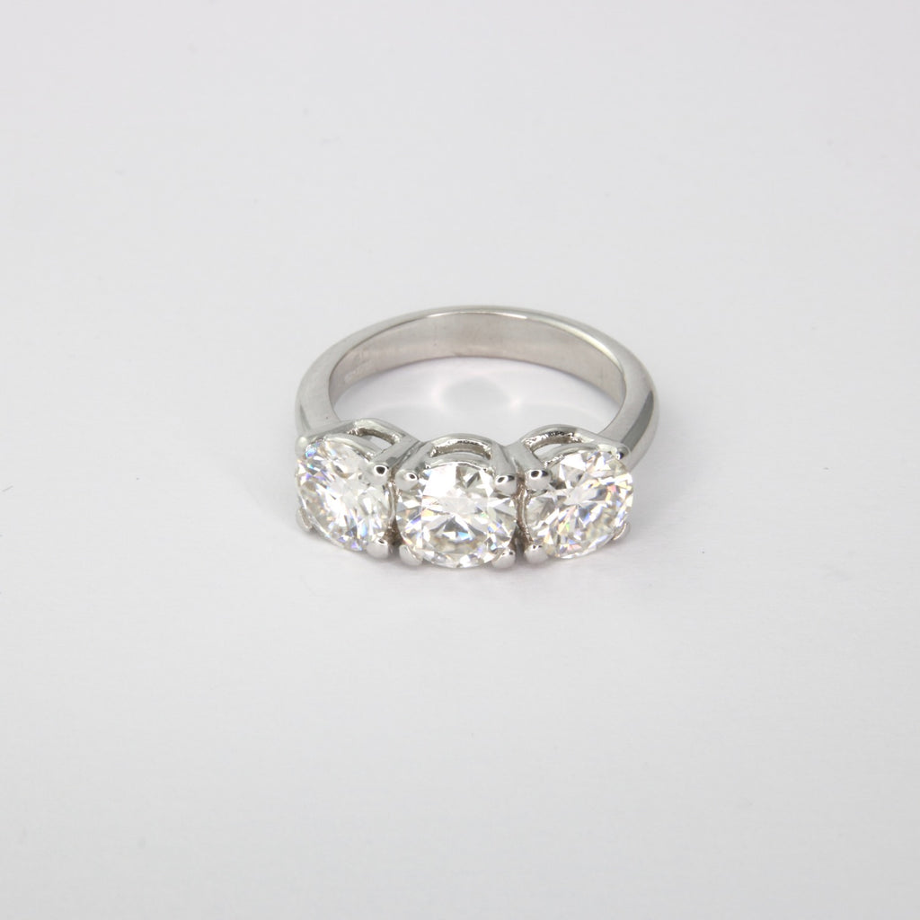 Anello Trilogy -2.40 ct Diamanti Naturali