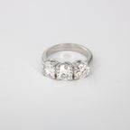 Anello Trilogy -2.40 ct Diamanti Naturali