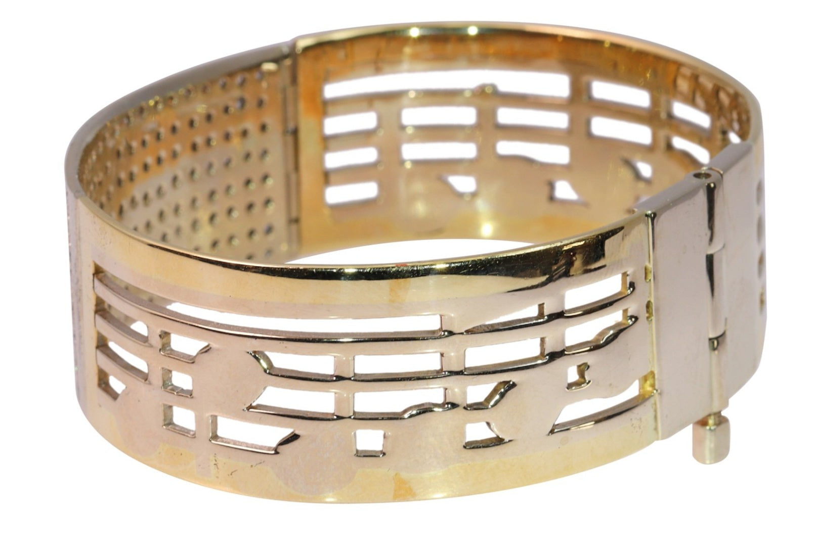 Bracciale - 18 carati Oro bianco, Oro giallo - 10.08ct. tw. Diamante (Naturale) -