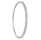 Bracciale - 18 carati Oro bianco - 2.61ct. tw. Diamante (Naturale)