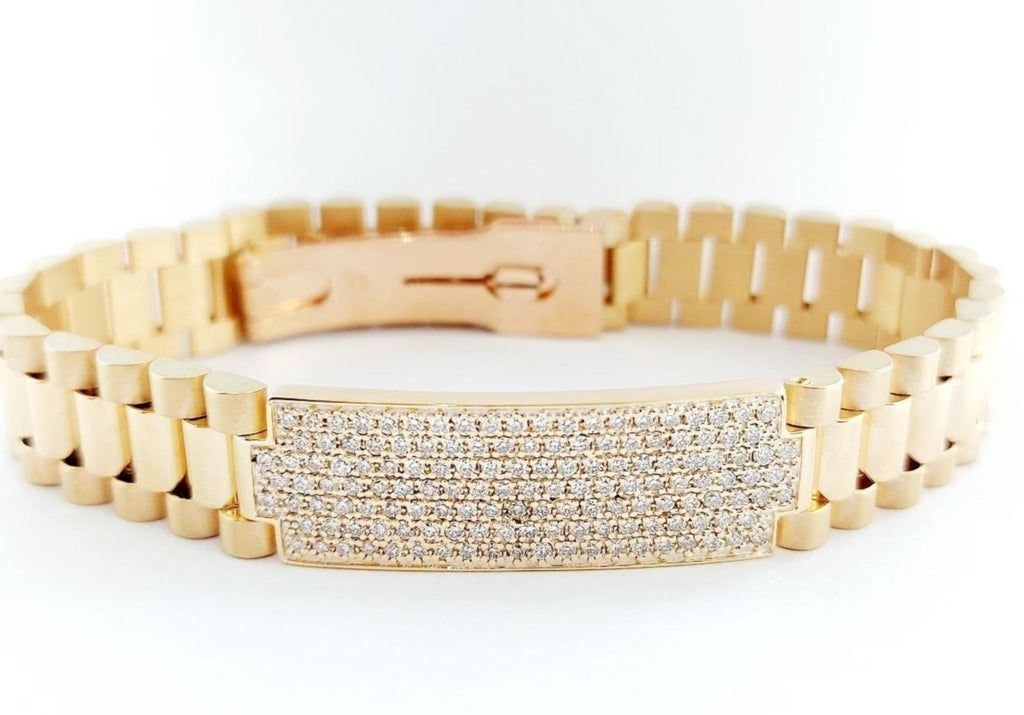 Bracciale - 18 carati Oro giallo - 2.45ct. tw. Diamante (Naturale)