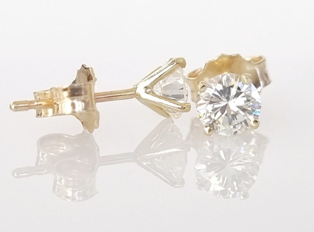 Orecchini - 18 carati Oro giallo - 0.60ct. tw. Diamante (Naturale) -