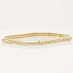 Bracciale - 18 carati Oro giallo - 1.24ct. tw. Diamante (Naturale) - Bracciale a bangles nuziali