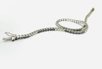 Bracciale tennis in oro bianco e diamanti naturali 5.00ct