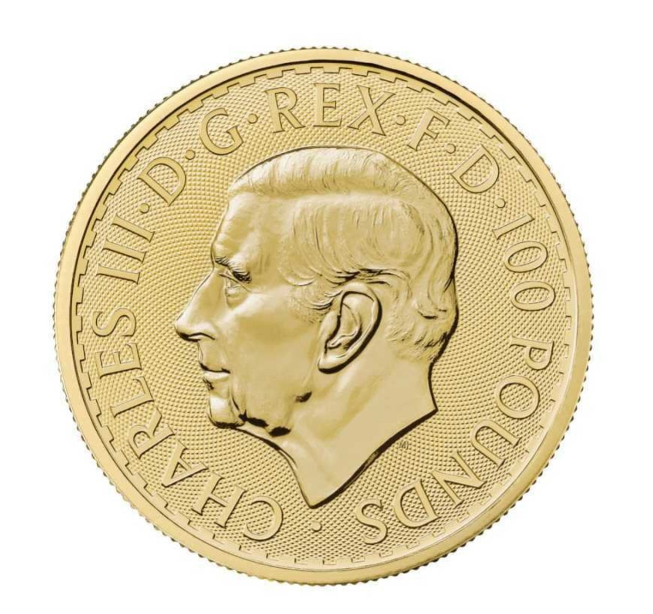 Regno Unito. 100 Pounds 2025 Britannia, 1 oz Gold Coin (.999)