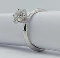 Anello solitario diamante naturale  1.00 ct certificato IGI D IF