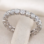 Anello - 18 carati Oro bianco - 2.22ct. tw. Diamante (Naturale) -