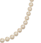 Collana in oro giallo 18k e perle naturale akoya