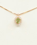 Collana con ciondolo - 18 carati Oro bianco - 1.44ct. tw. Diamante (Naturale)