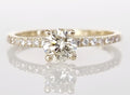 Anello di fidanzamento - 18k giallo - 1.29ct. tw. Diamante (Naturale)