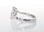 Anello - 18 carati Oro bianco - 1.15ct. tw. Diamante (Naturale)