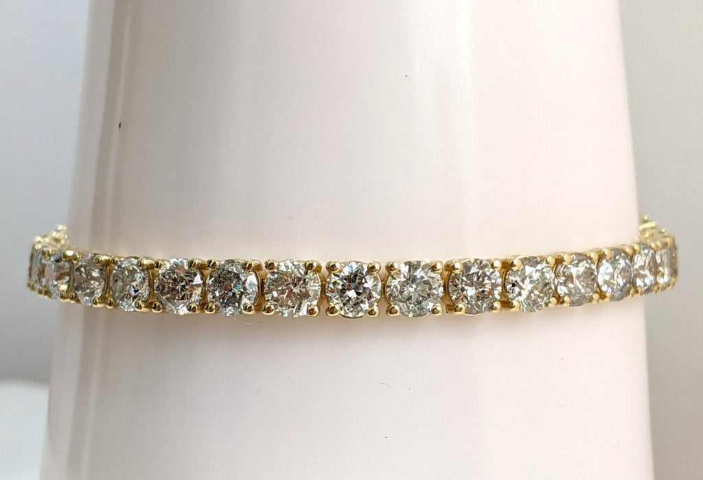 Bracciale - 18k Oro giallo - 13.58ct. tw. Diamante (Naturale)
