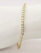 Bracciale tennis - 18 carati Oro giallo - 1.00ct. tw. Diamante (Naturale)
