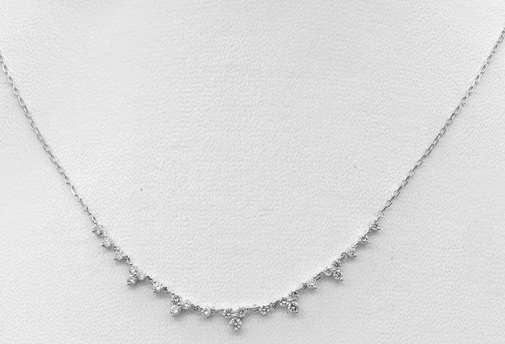 Collana con ciondolo in oro giallo18k e diamanti naturali 2.50ct