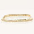 Bracciale - 18 carati Oro giallo - 1.24ct. tw. Diamante (Naturale) - Bracciale a bangles nuziali