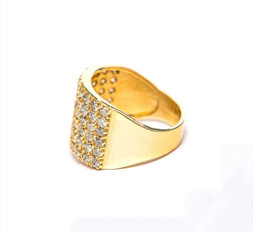 Anello - 18k Oro giallo - 2.05ct. tw. Diamante (Naturale) - Diamante