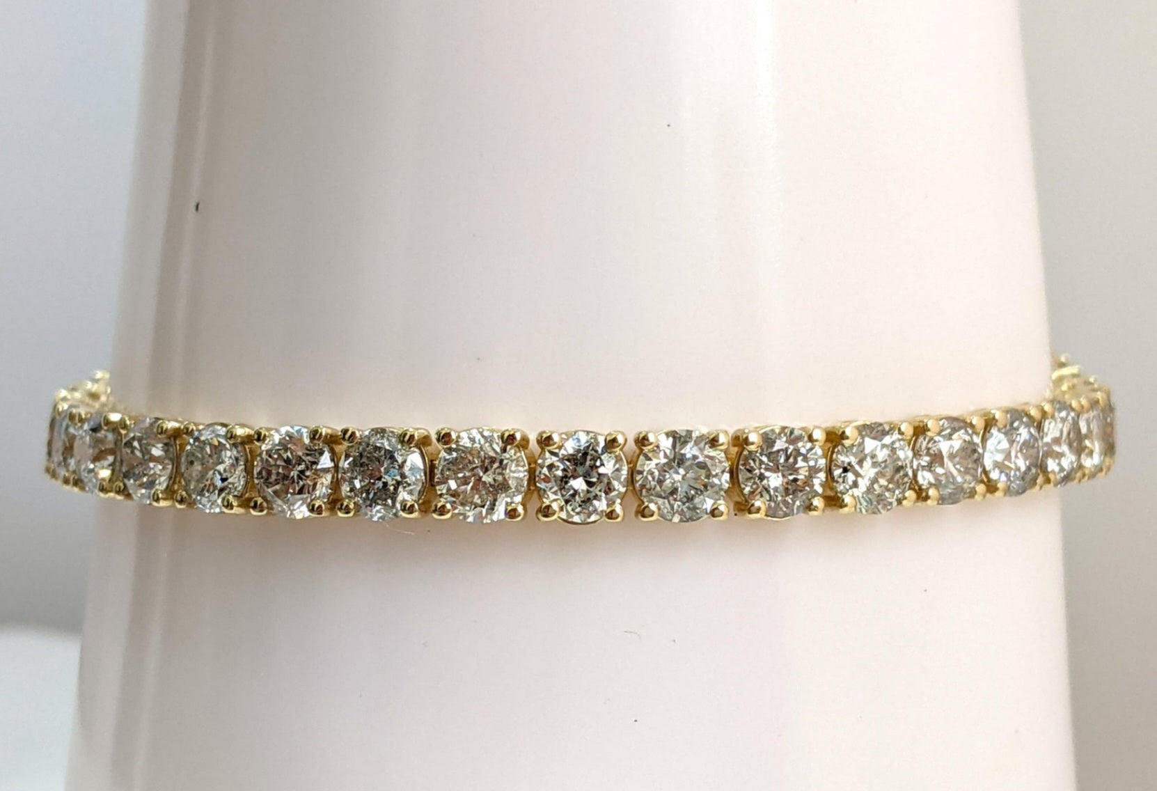 Bracciale - 18k Oro giallo - 13.58ct. tw. Diamante (Naturale)
