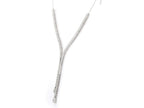 Collana Tennis - 18 carati Oro bianco - 3.09ct. tw. Diamante Naturale