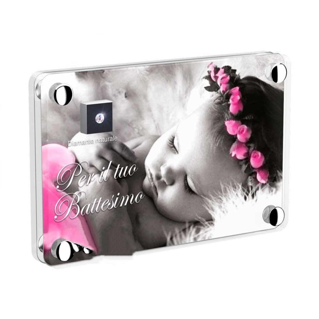 diamante naturale bebé taglio cuore 0,23ct colore D VVS1