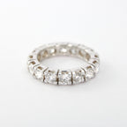 Anello Eternity con 3.50 ct  diamanti Naturali