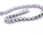 Bracciale - 18 carati Oro bianco - 3.50ct. tw. Diamante (Naturale