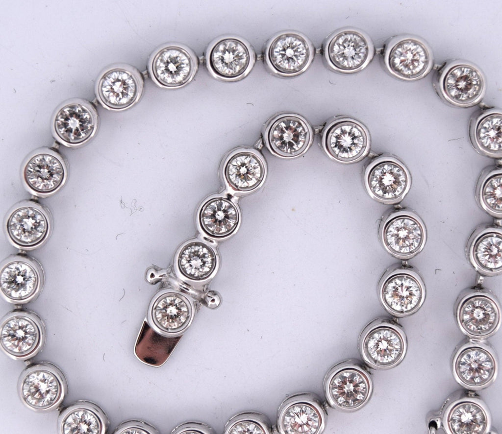 Bracciale - 18 carati Oro bianco - 3.50ct. tw. Diamante (Naturale