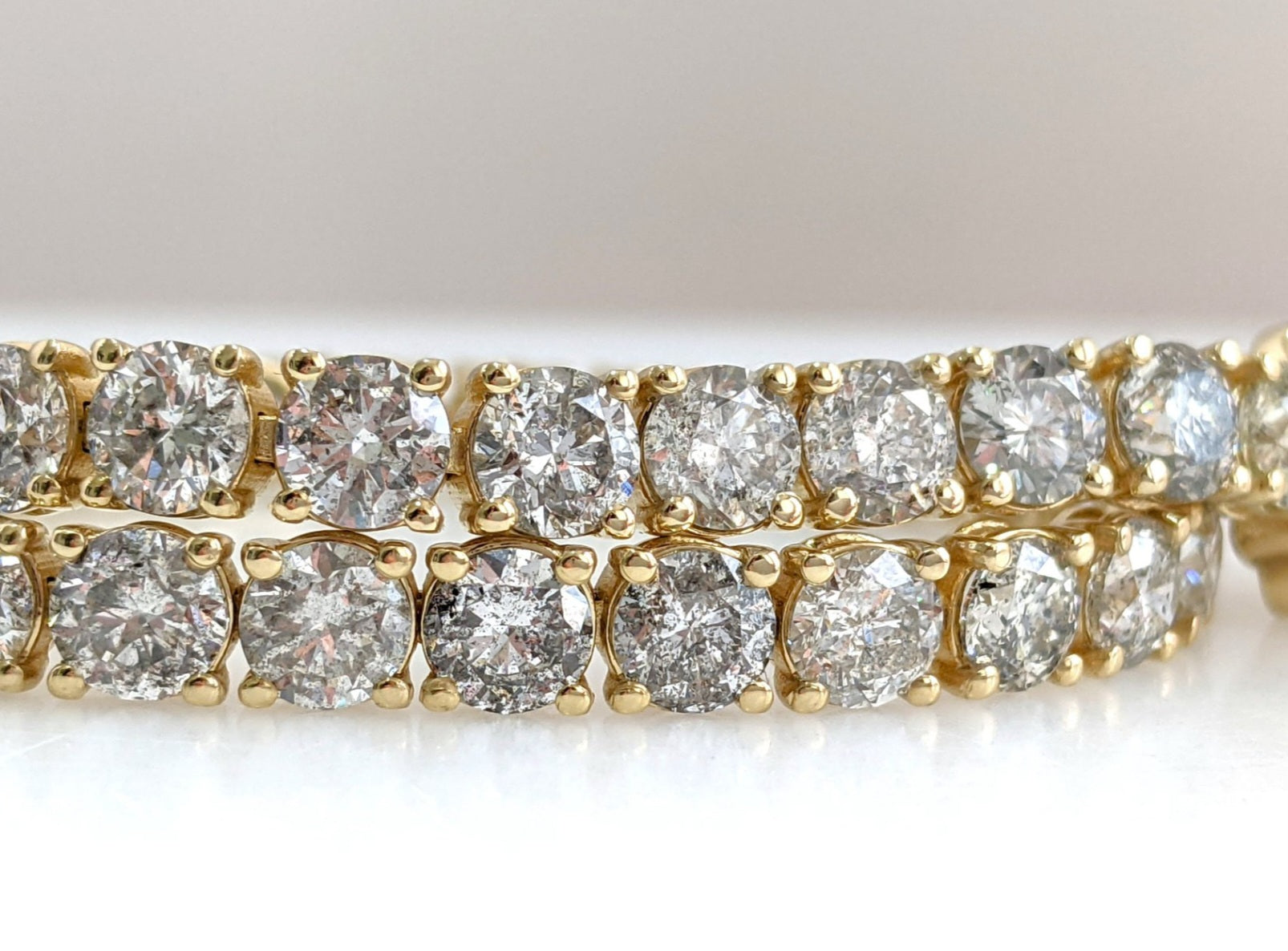 Bracciale - 18k Oro giallo - 13.58ct. tw. Diamante (Naturale)